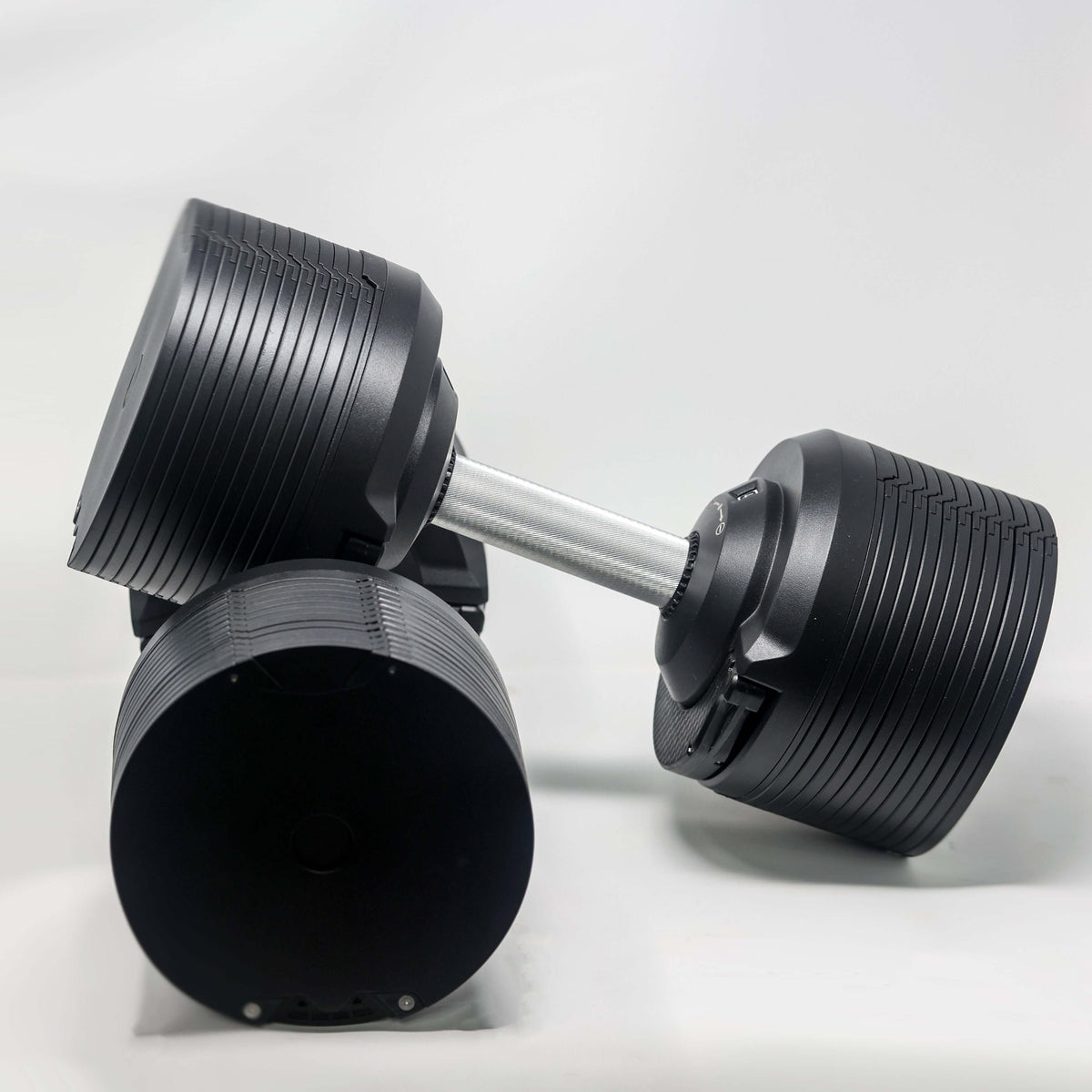 Par de mancuernas ajustables Stealth Black Edition de 41,5 kg