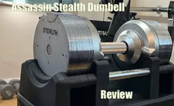 Mancuernas ajustables Stealth analizadas por Level40FitnessUK