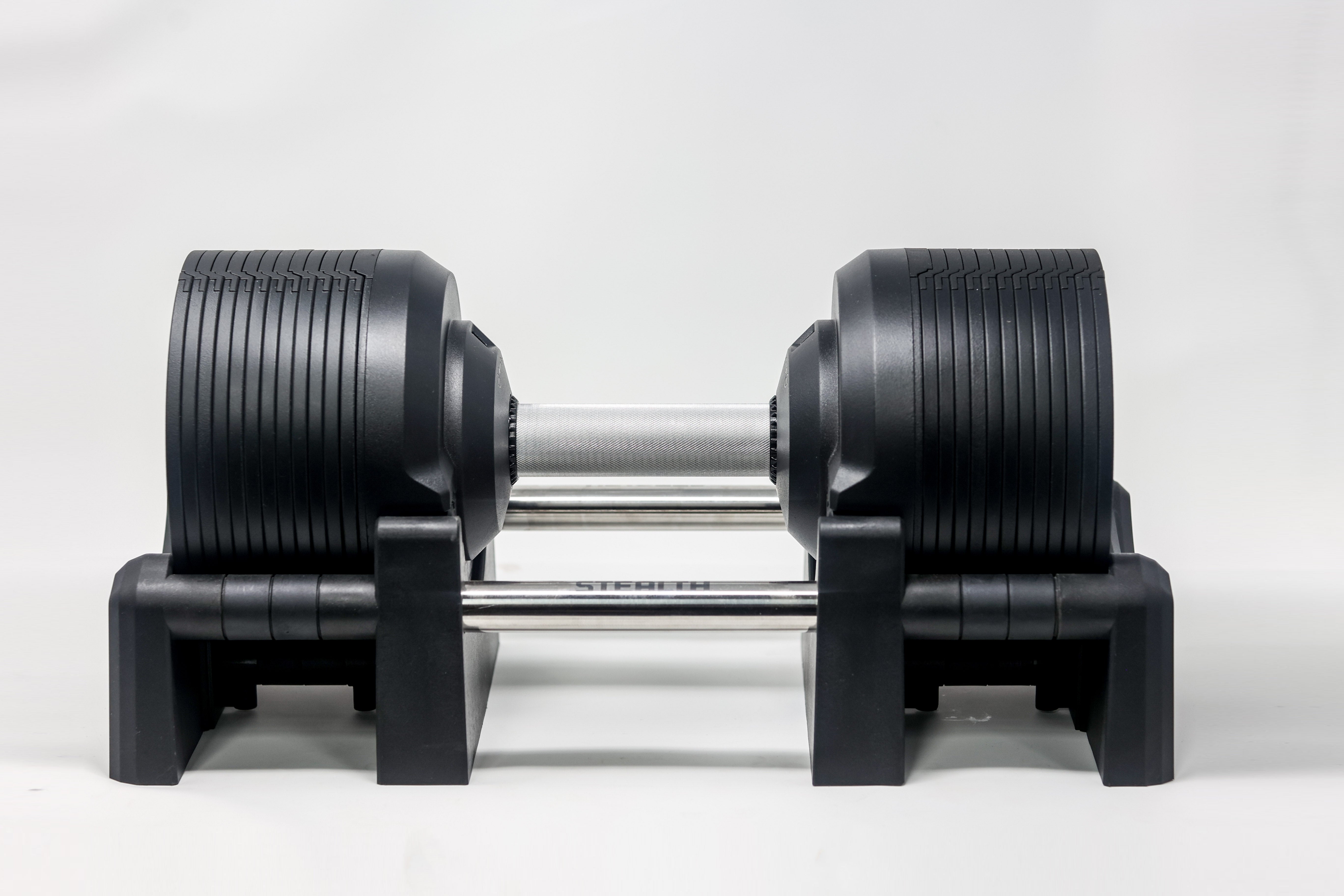 Mancuernas ajustables Stealth Equipment Black Edition de 41,5 kg (par)