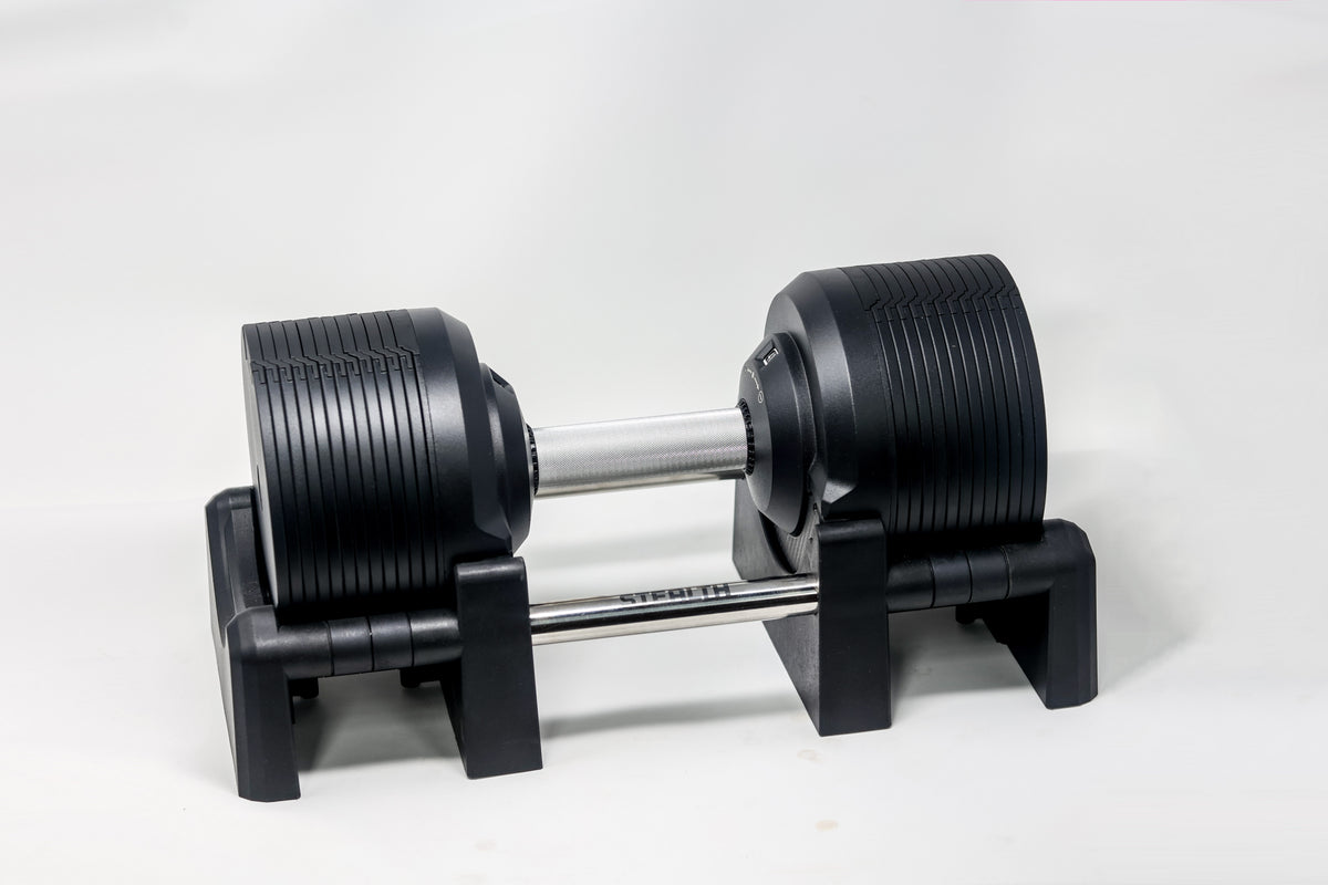 Mancuernas Ajustables Stealth 41,5kg - Black Edition