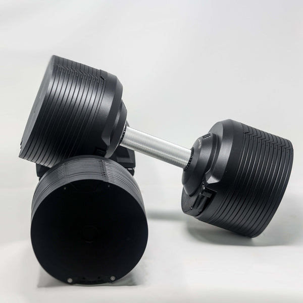 Stealth Equipment Black Edition 41.5kg Adjustable Dumbbells (Pair)