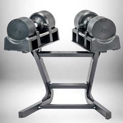 Stealth Equipment Black Edition 41.5kg Adjustable Dumbbells (Pair)