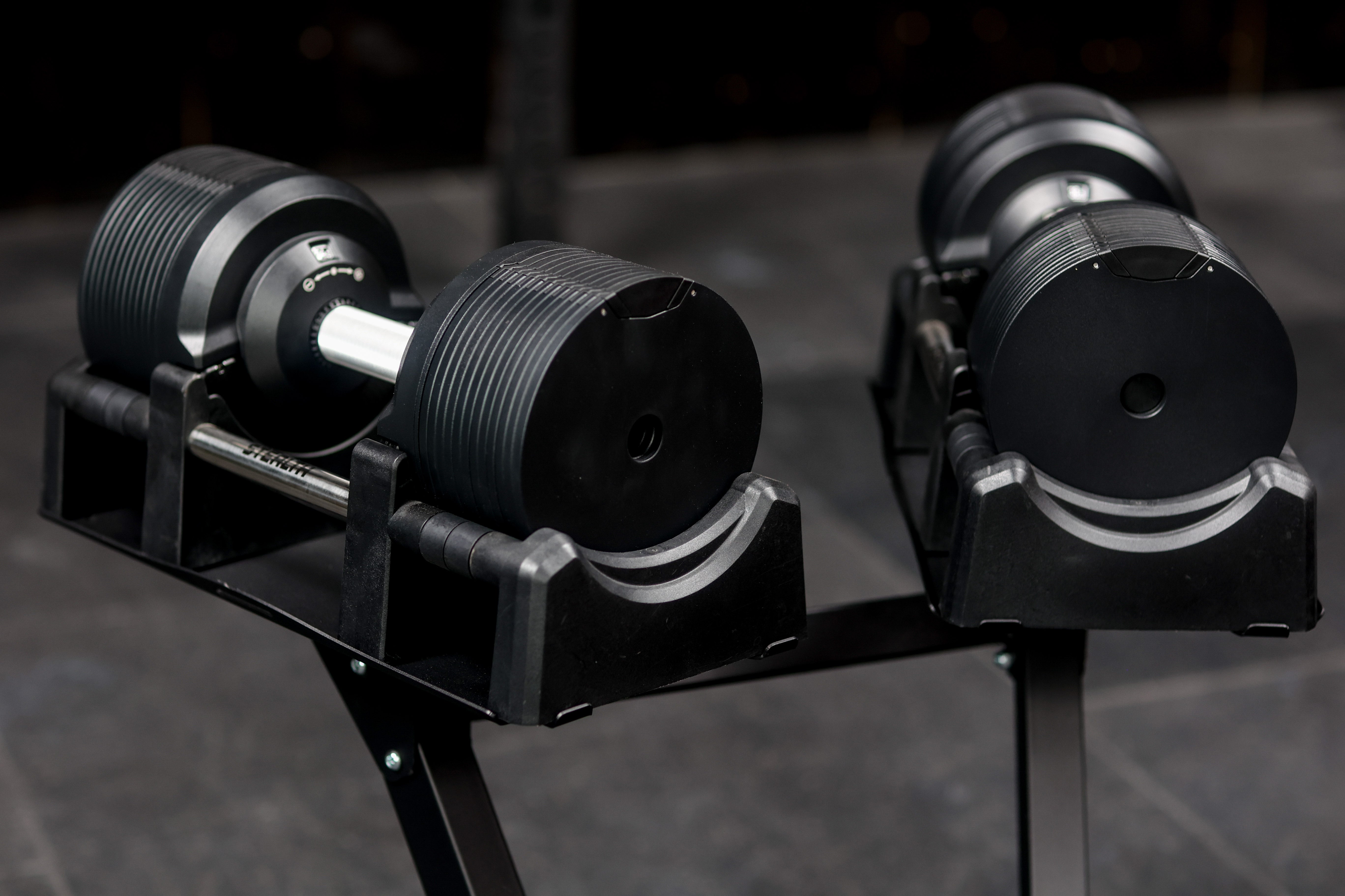 Stealth Equipment Black Edition 41.5kg Adjustable Dumbbells (Pair)