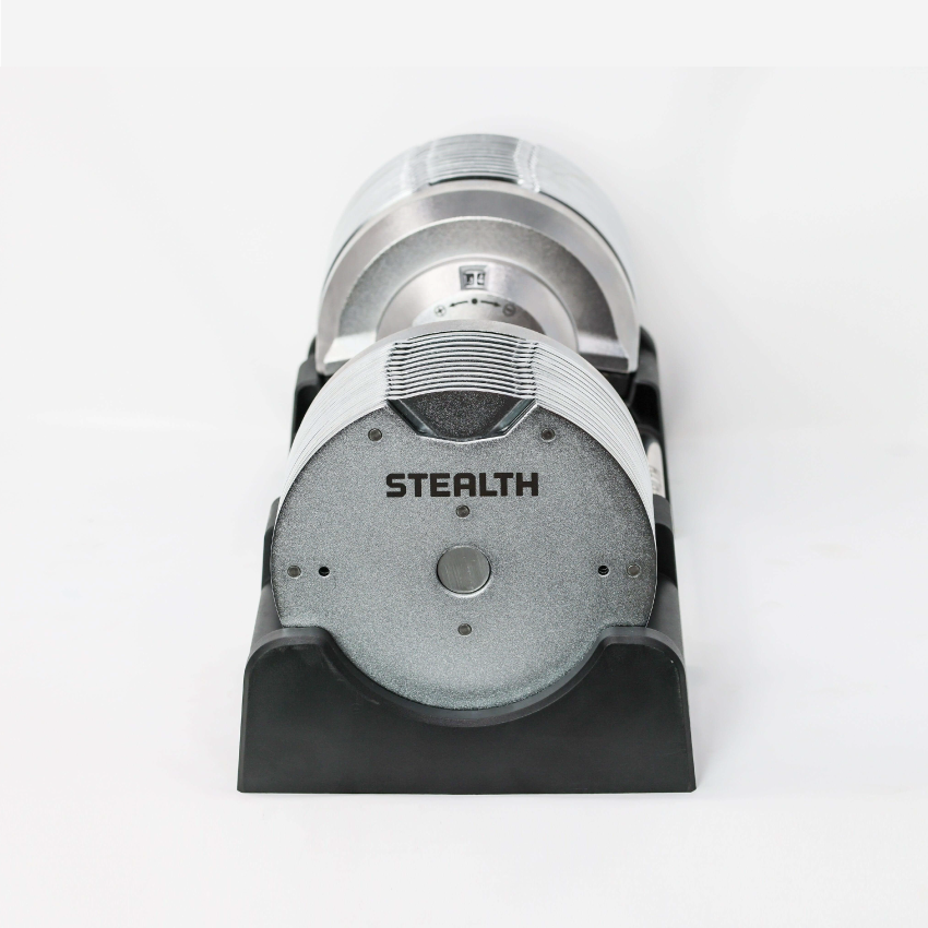 Mancuernas Ajustables Premium Stealth 41,5 kg - Edición Cromo (Par)